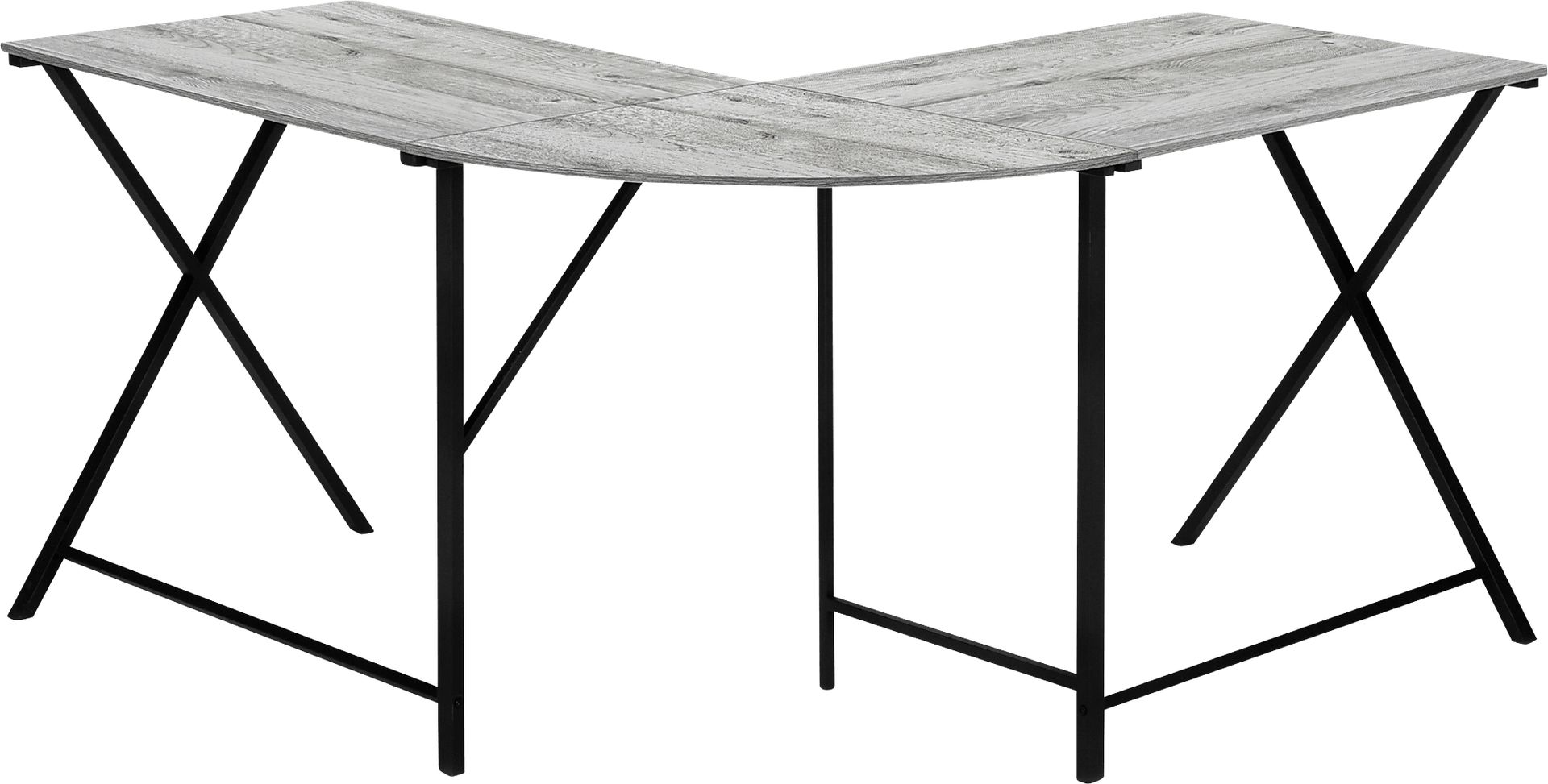 Danalyn Gray L-Shaped Computer Desk - Image 9