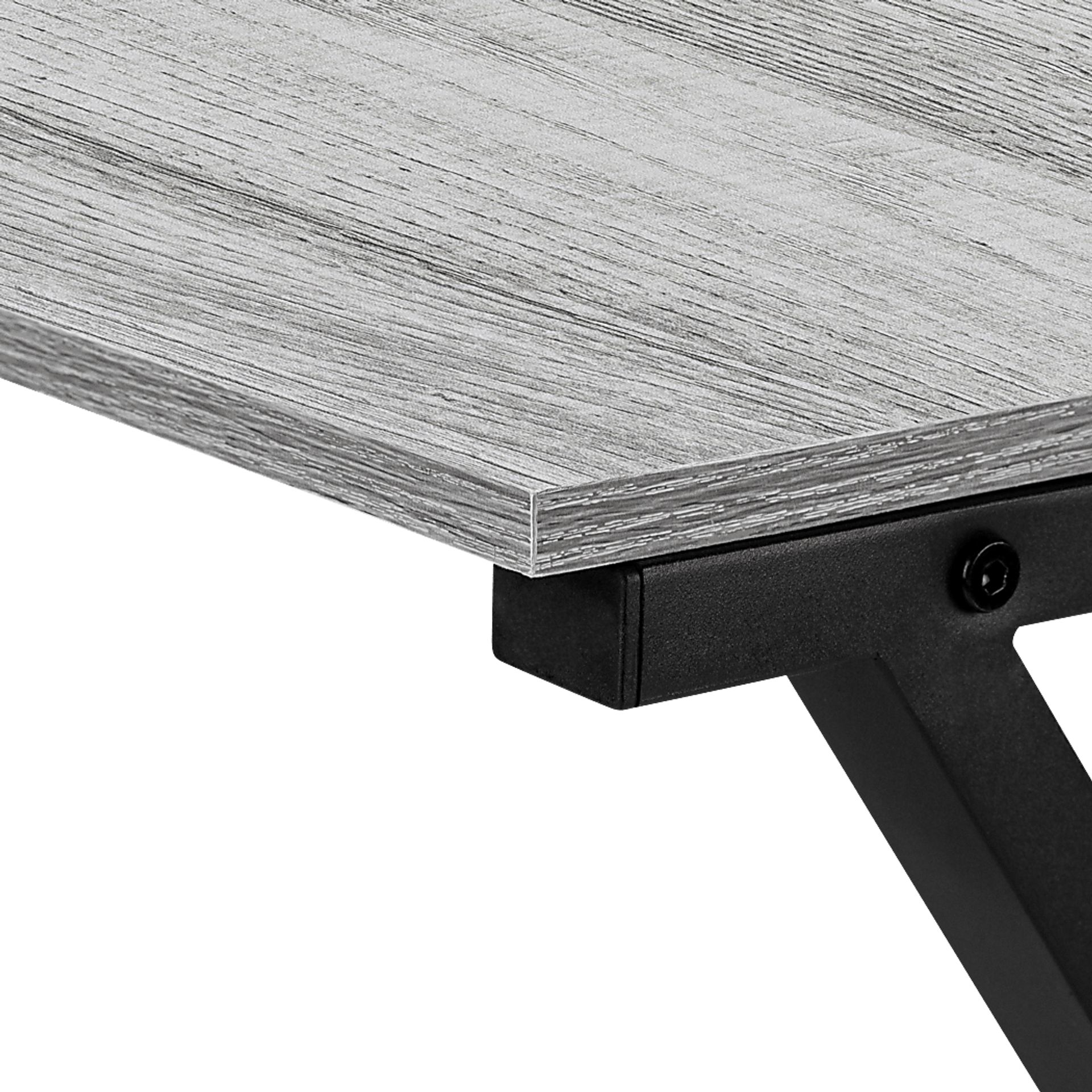 Danalyn Gray L-Shaped Computer Desk - Image 10