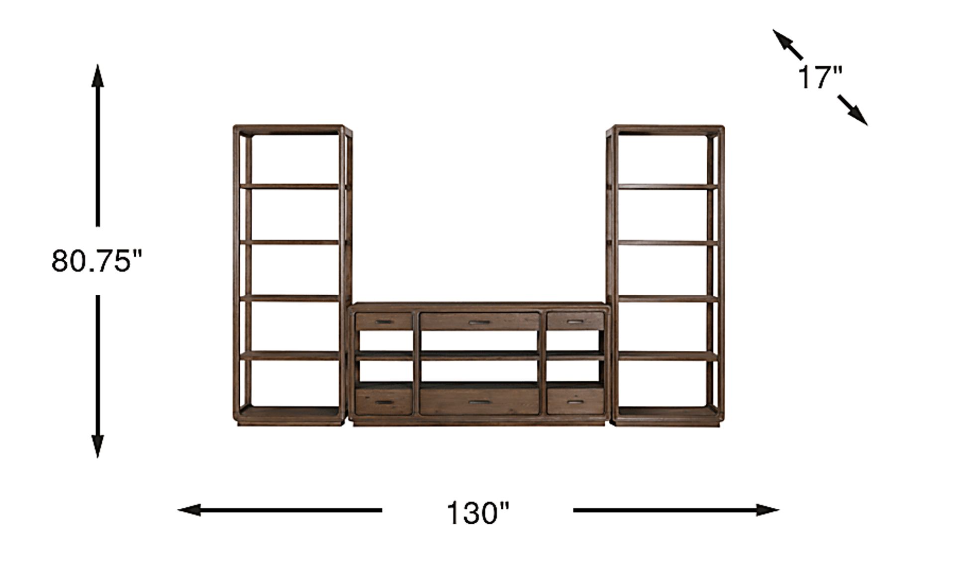 Dimension Image. Please refer to the Dimension Tab on this page for dimension details.
