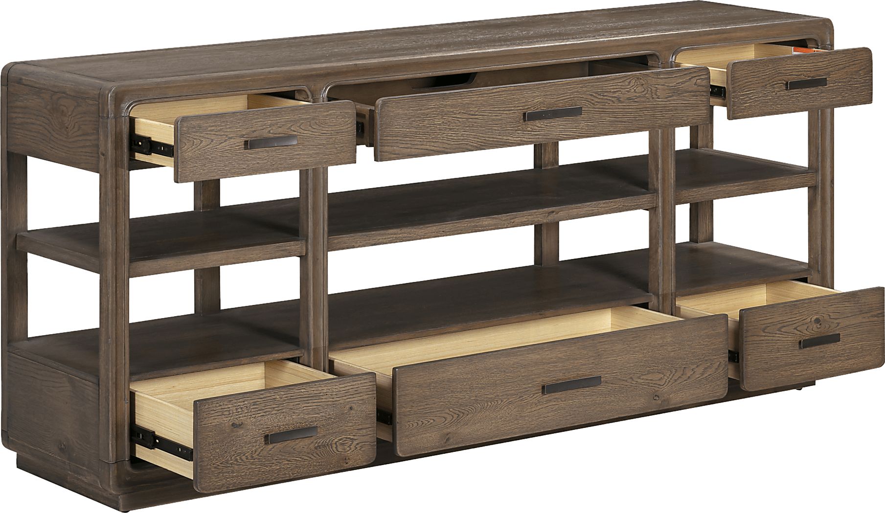 Danan Brown 70 in. Console - Thumbnail 2