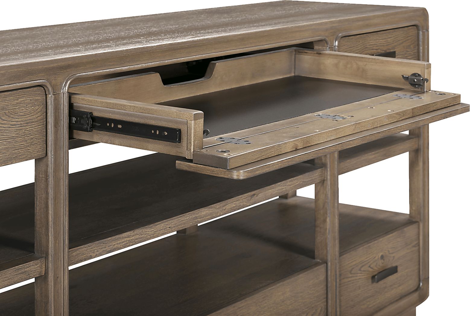 Danan Brown 70 in. Console - Thumbnail 4