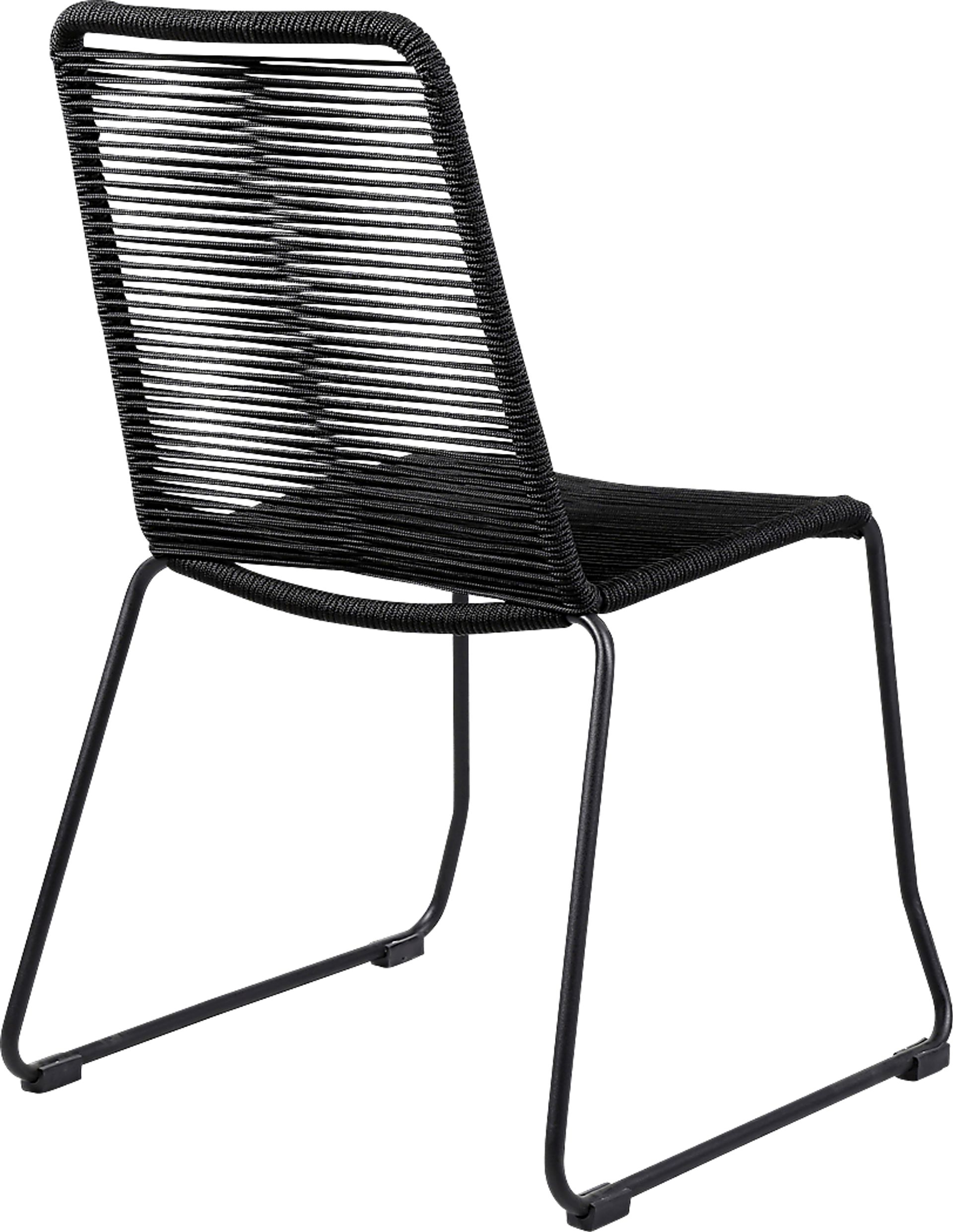 Danburry Black 3 PC Outdoor Dining Set - Image 4