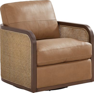 Danbury Lakes Leather Accent Chair