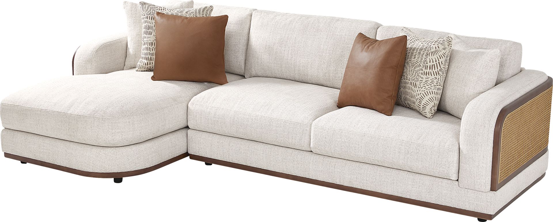 Danbury Lakes Wheat 2 Pc Sectional - Image 3
