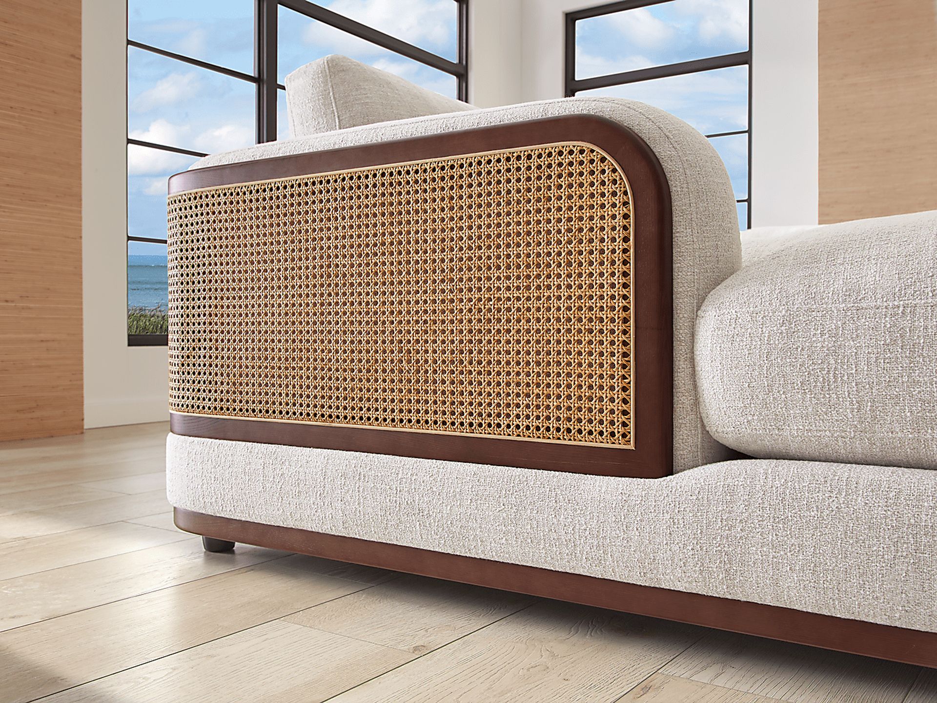 Danbury Lakes Wheat 4 Pc Sectional - Image 5