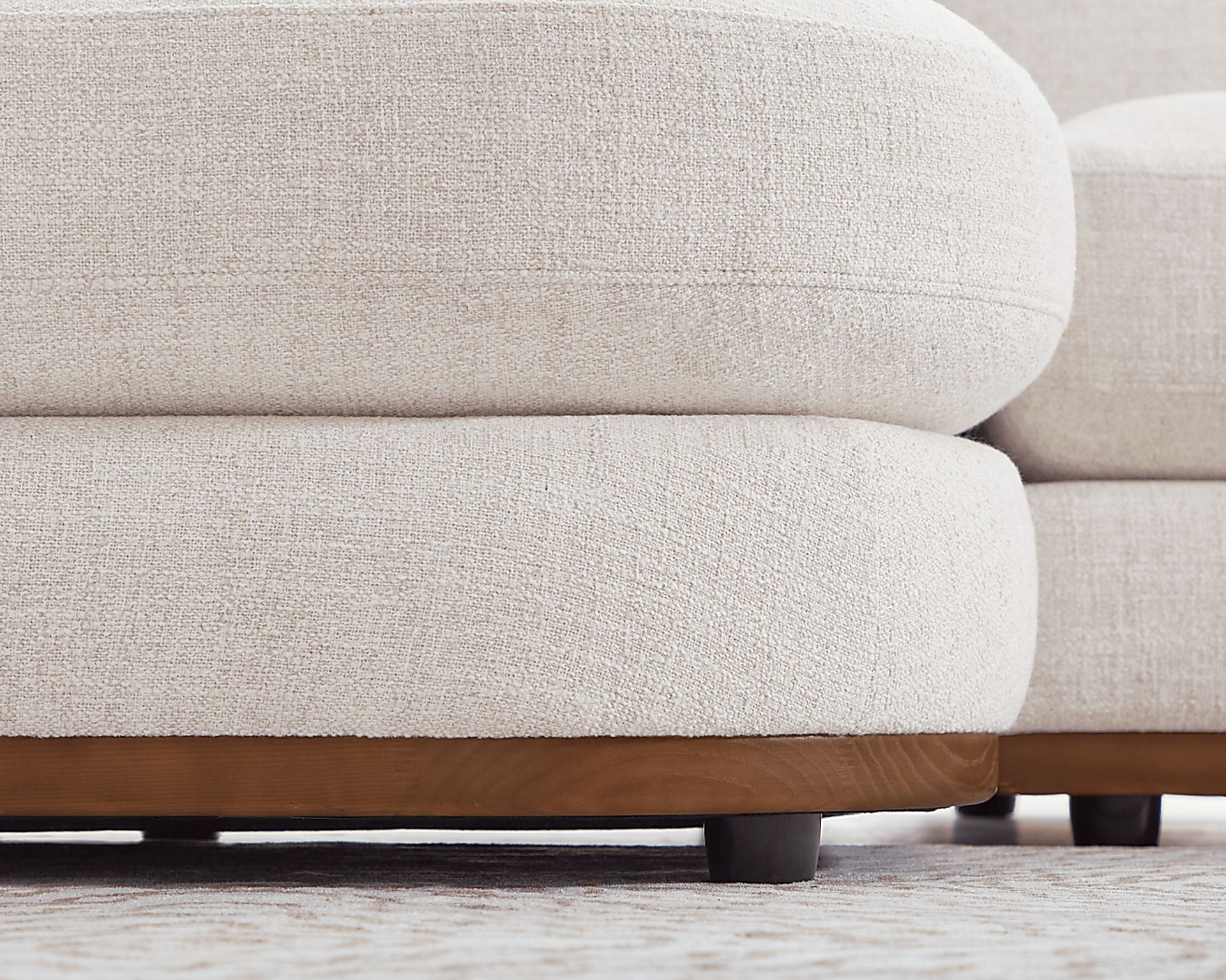Danbury Lakes Wheat 4 Pc Sectional - Image 6