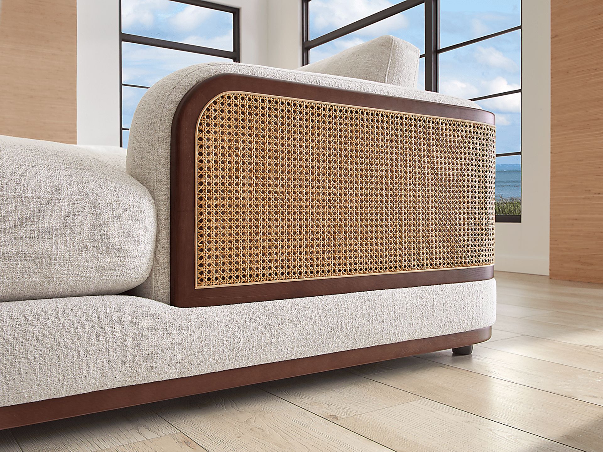 Danbury Lakes Wheat 4 Pc Sectional - Image 8