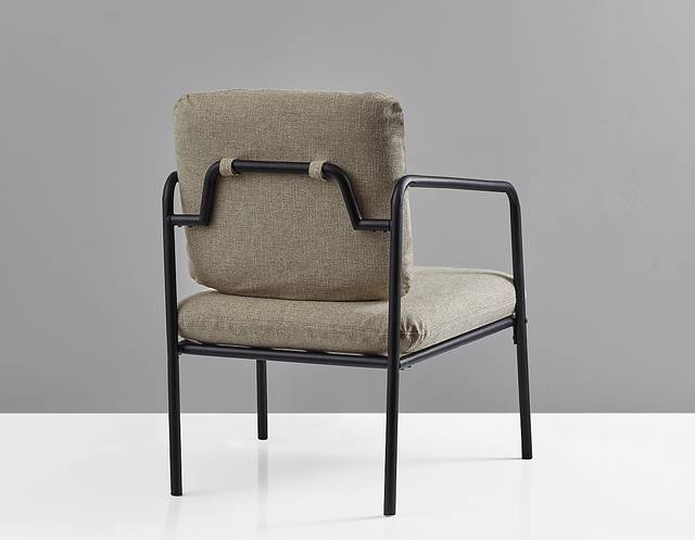 Danbury Way Beige Accent Chair - Thumbnail - Image 3