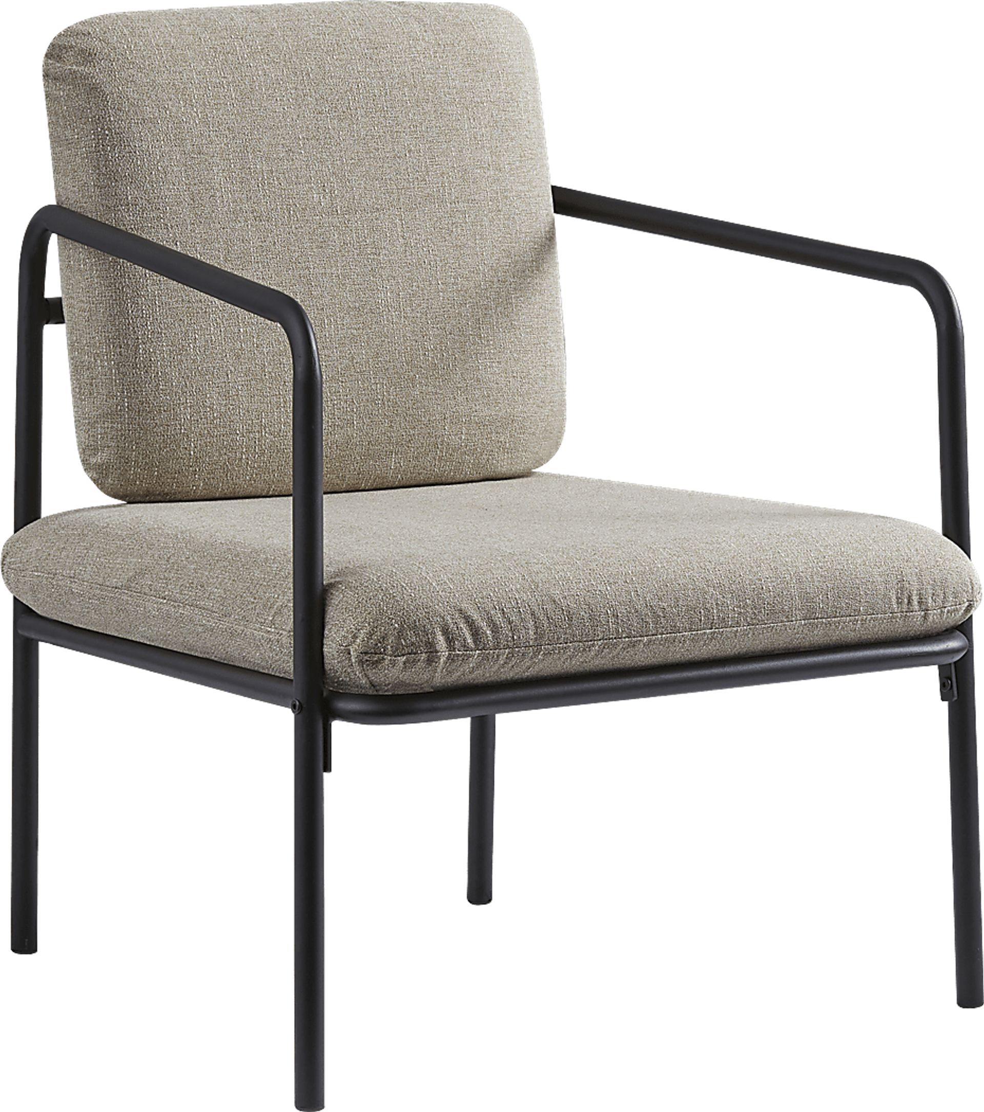 Danbury Way Beige Accent Chair - Image 1