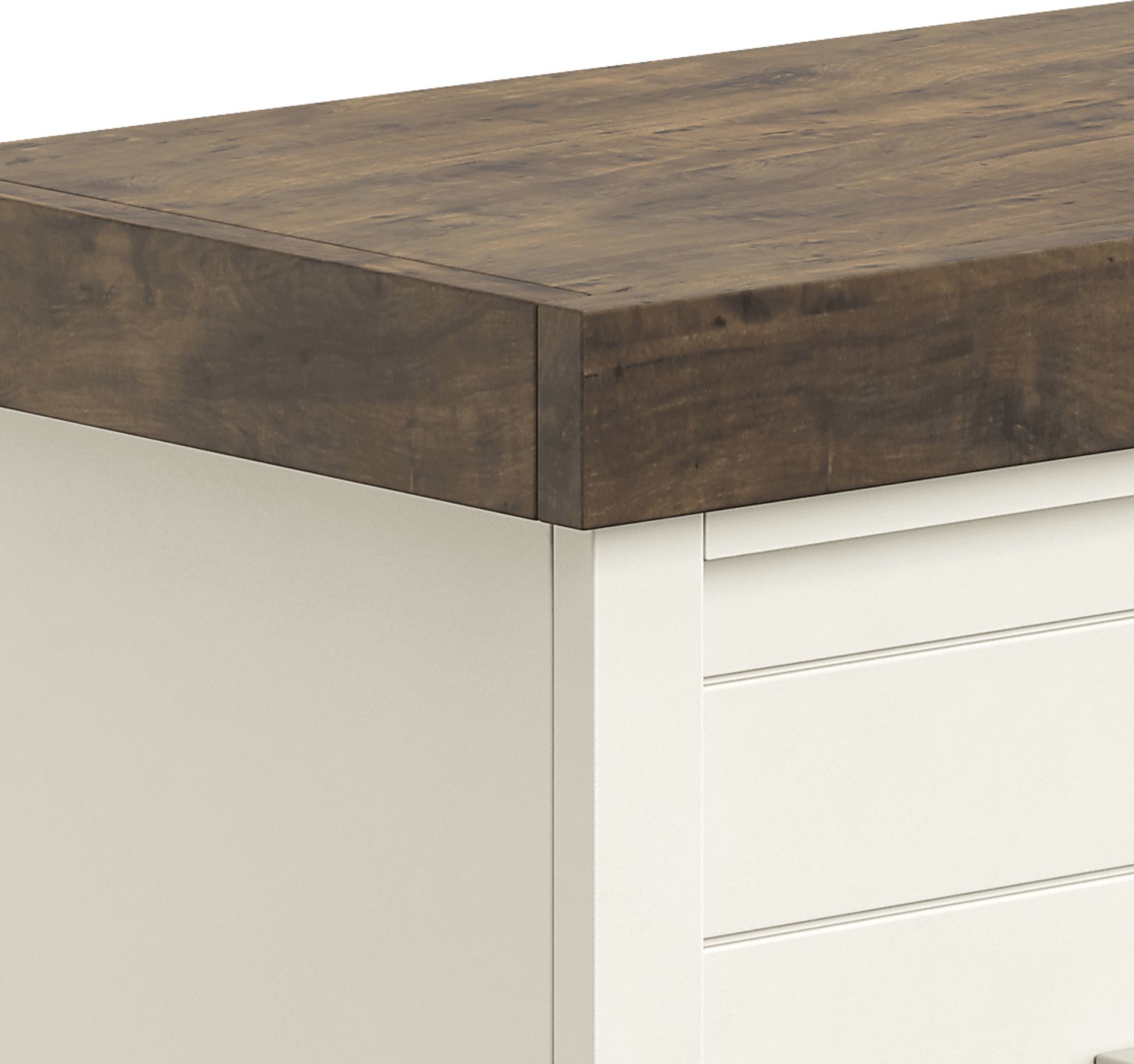 Trisano White 48in. Console with Electric Fireplace - Image 4