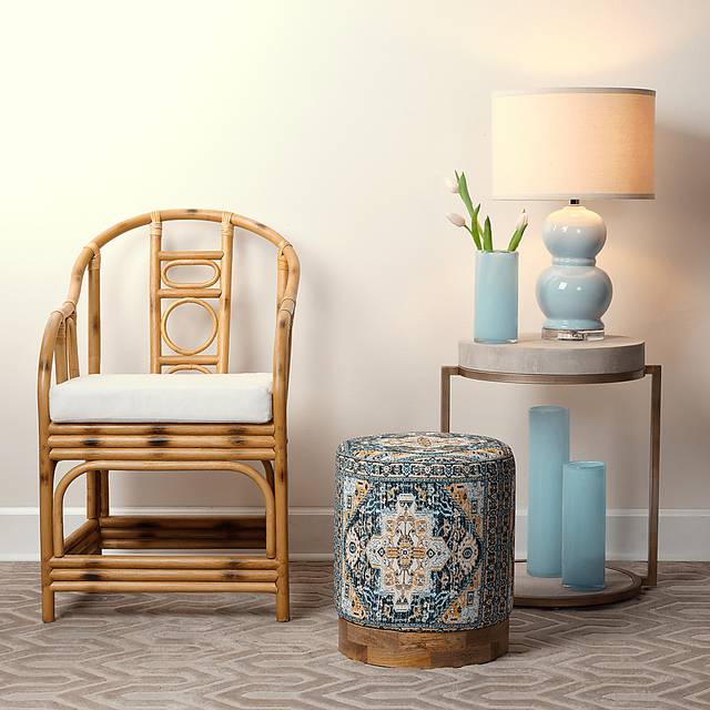 Daneen Court Blue Lamp - Thumbnail - Image 3
