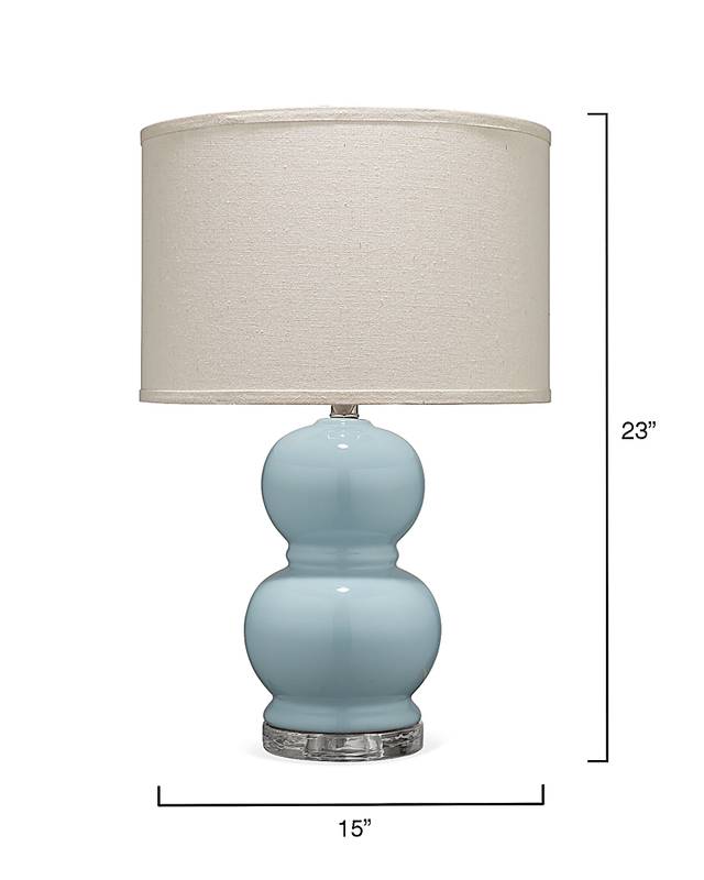 Daneen Court Blue Lamp - Thumbnail - Image 5