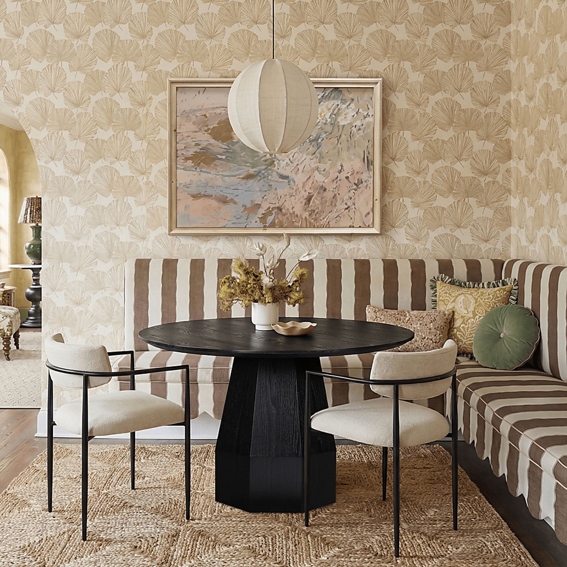 Daniat Black Dining Table - Image 2