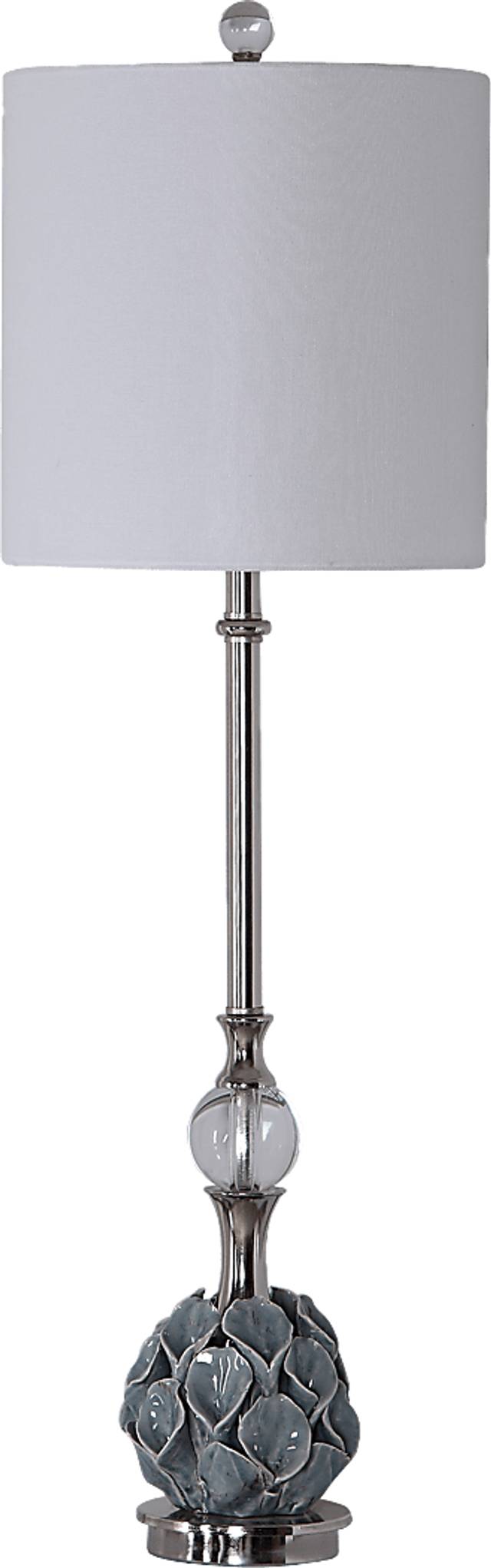 Danilo Drive Nickel Lamp - Thumbnail - Image 1