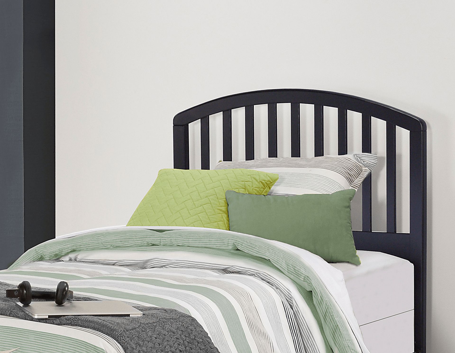 Daniva Black Twin Headboard - Image 2