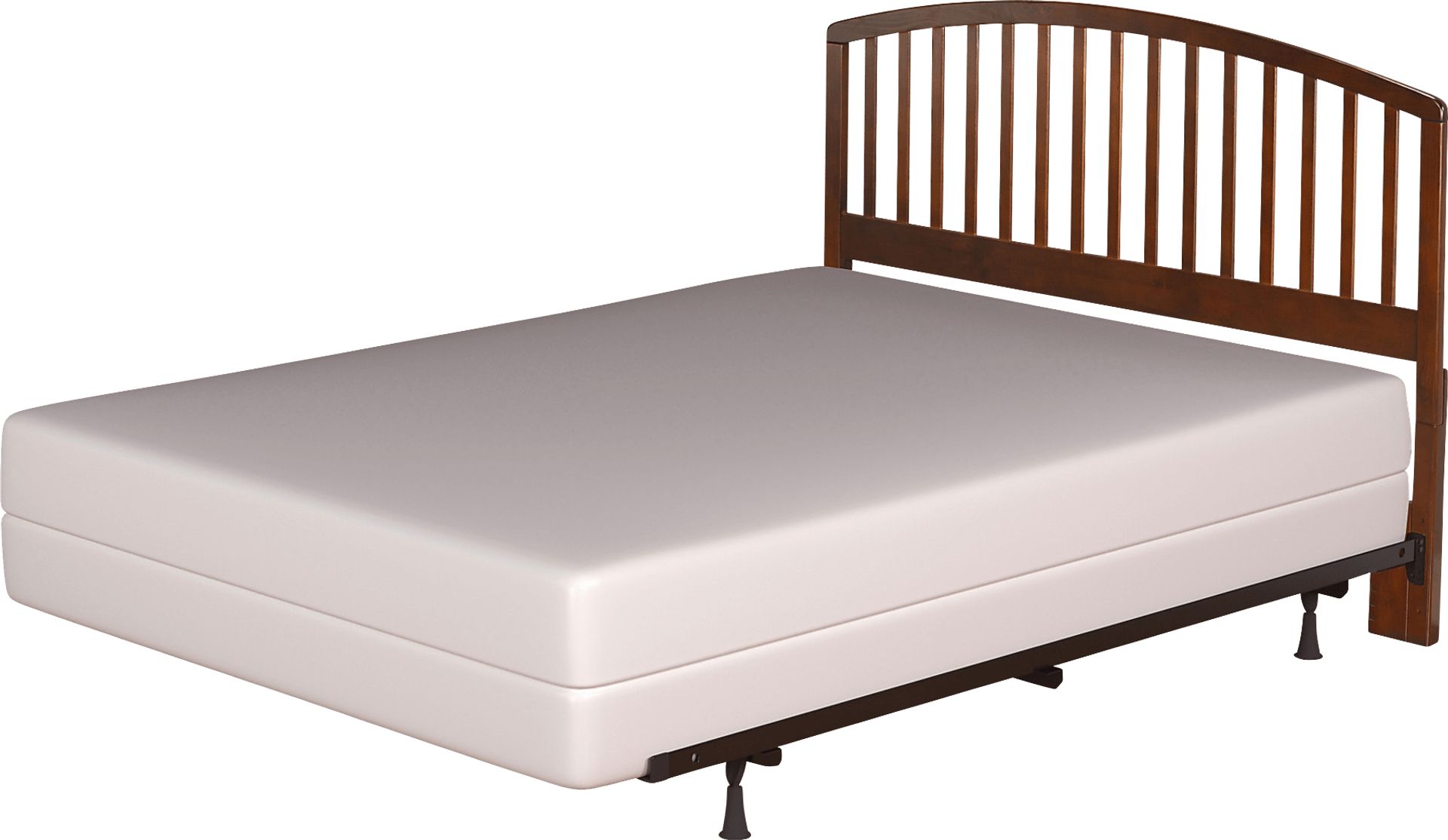 Daniva Brown Full/Queen Bed - Image 5