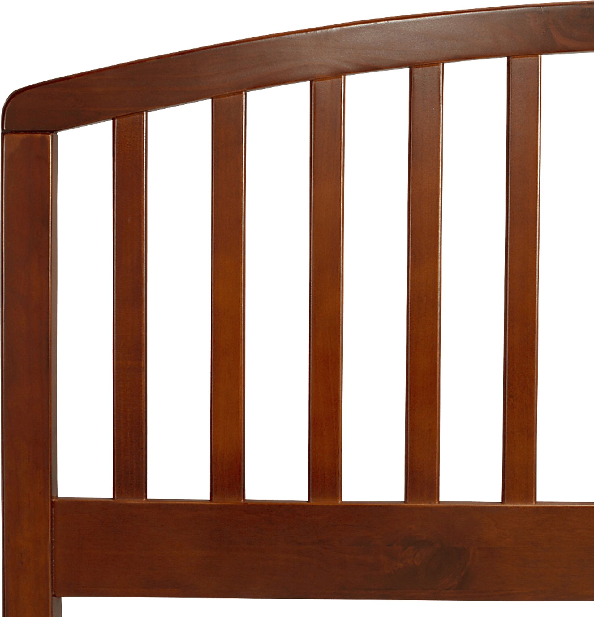 Daniva Brown Full/Queen Bed - Image 7