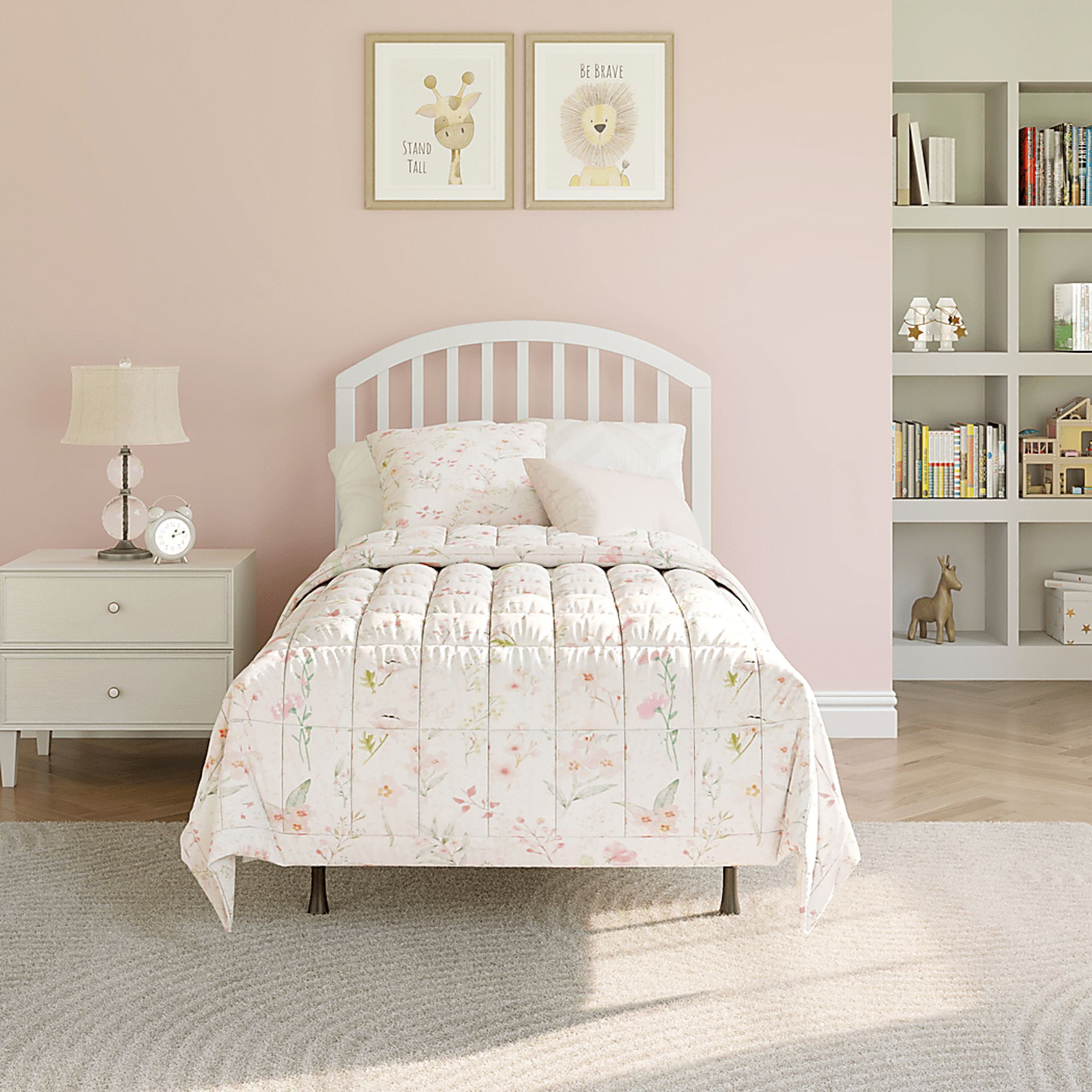 Daniva White Twin Headboard - Image 3