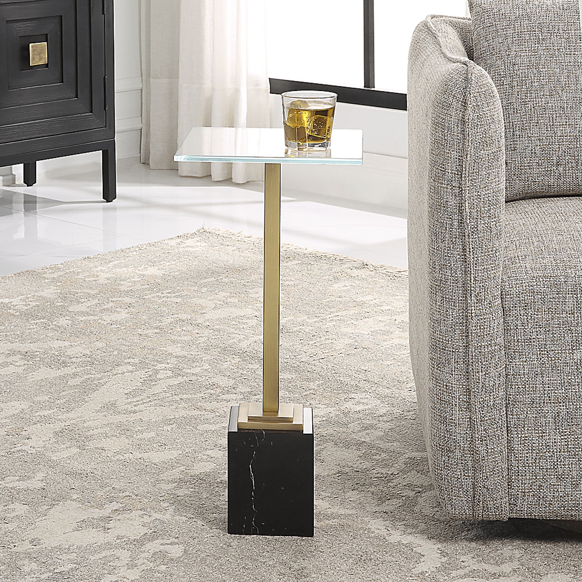 Daniyelle Black Accent Table - Image 2