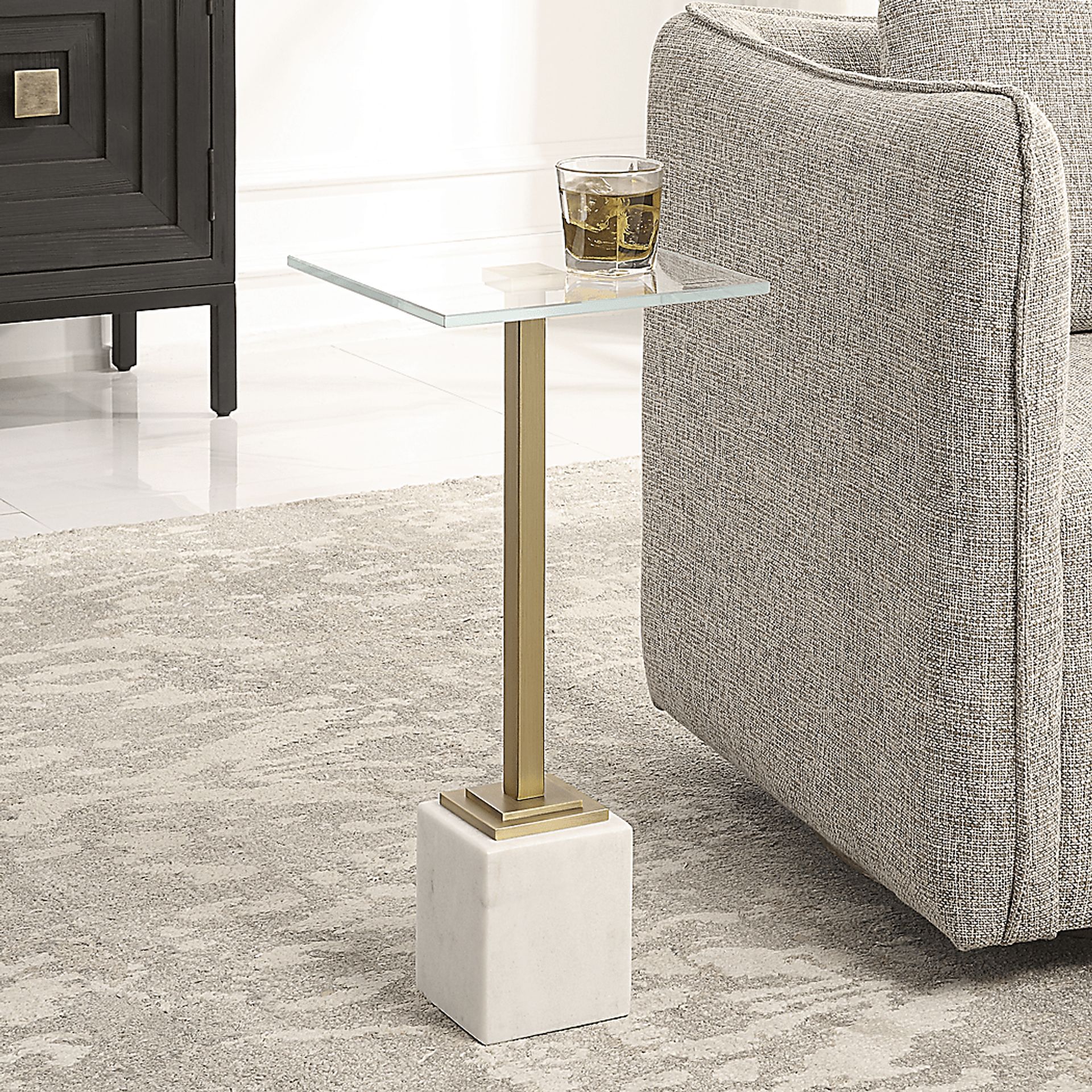 Daniyelle White Accent Table - Image 3