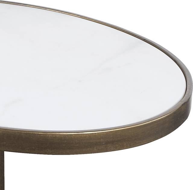 Dannager Gold Accent Table - Thumbnail - Image 2