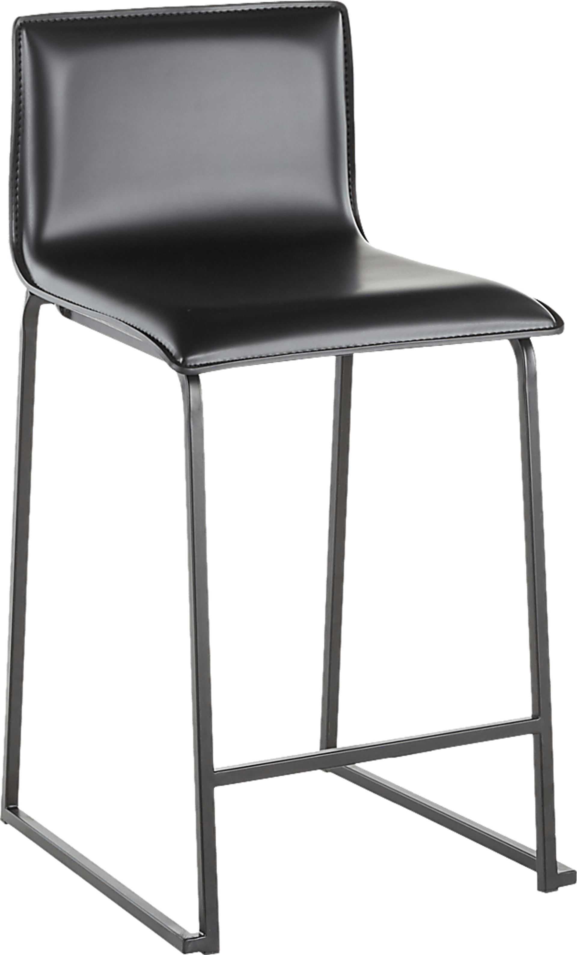 Dannelly Black Counter Height Stool, Set of 2 - Image 2
