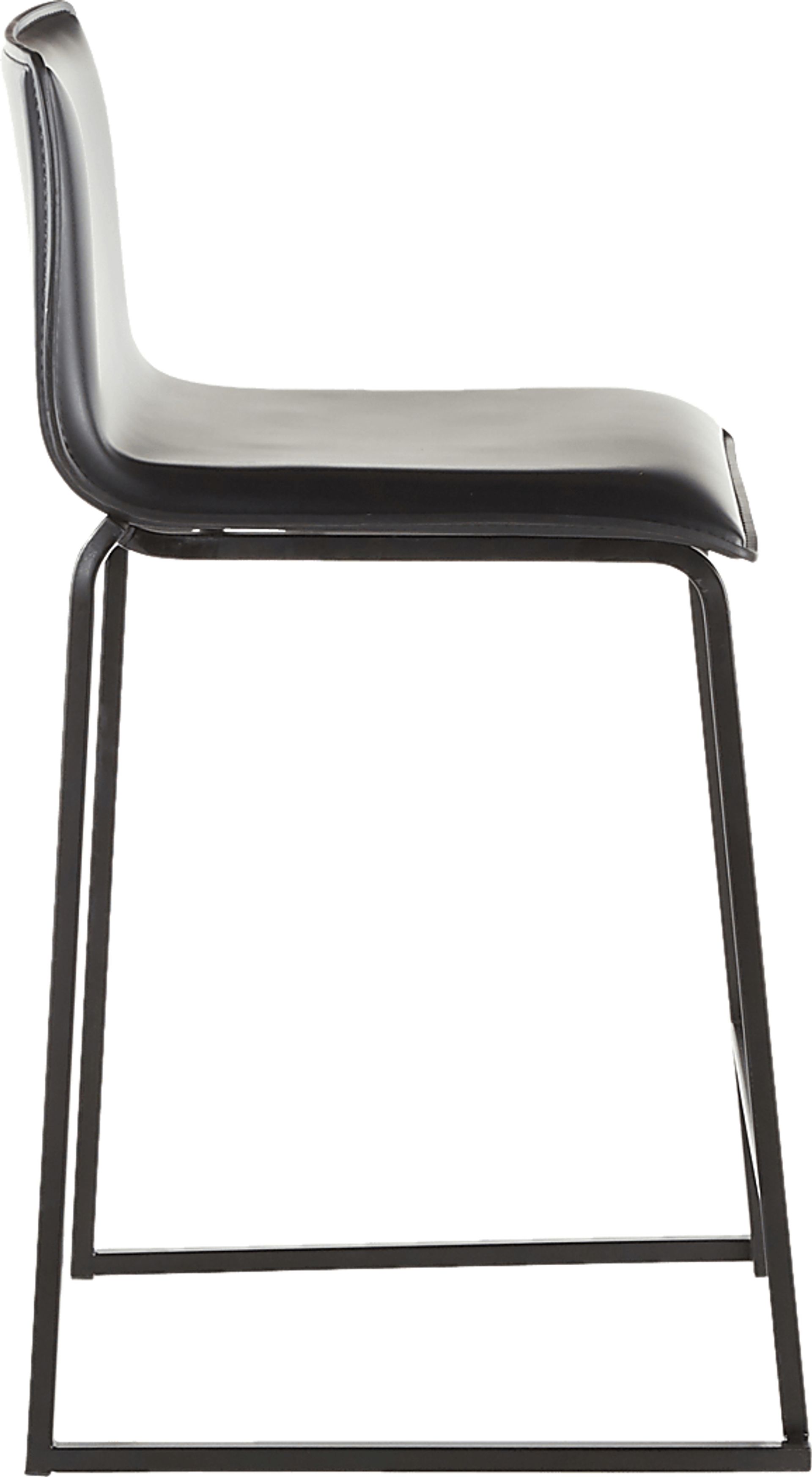 Dannelly Black Counter Height Stool, Set of 2 - Image 3