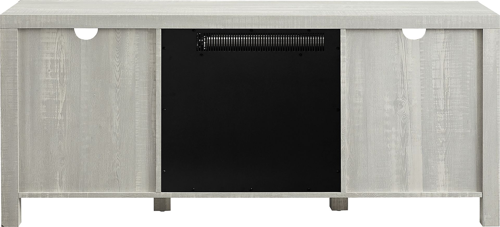 Dannelly Stone 58 in. Console, With Electric Fireplace - Image 3