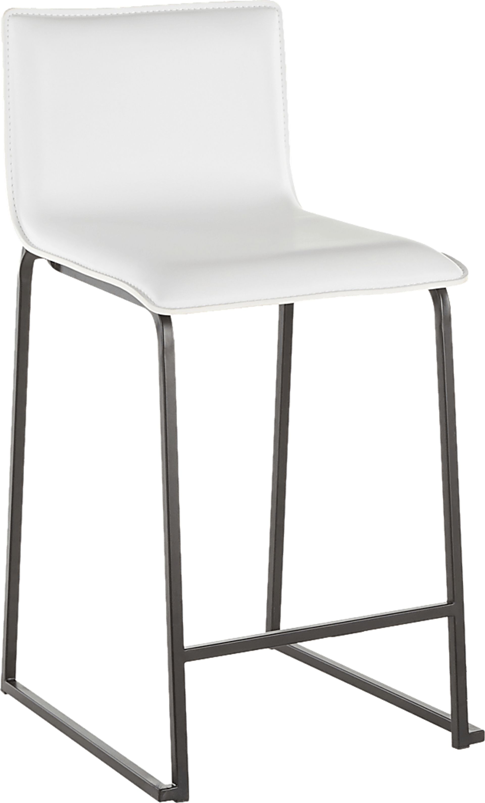 Dannelly White Counter Height Stool, Set of 2 - Image 2