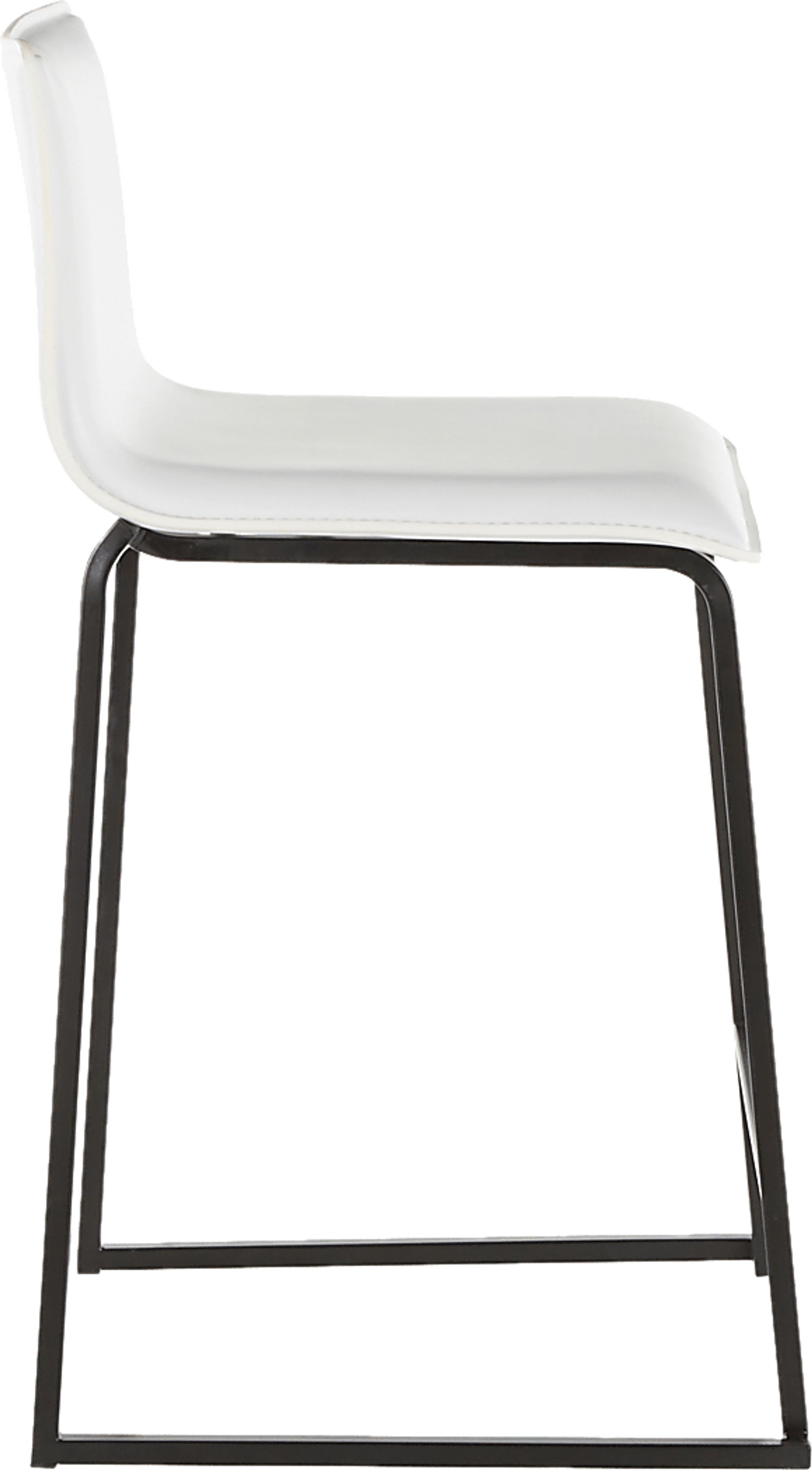 Dannelly White Counter Height Stool, Set of 2 - Image 3