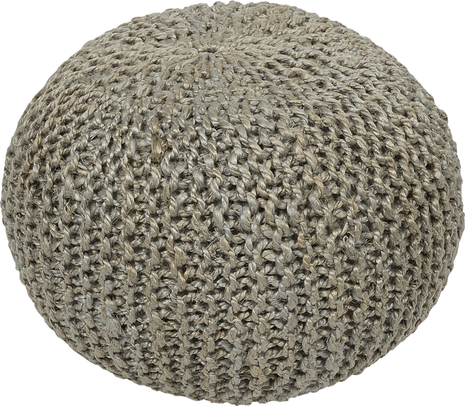 Dannforth Light Gray Ottoman - Image 1