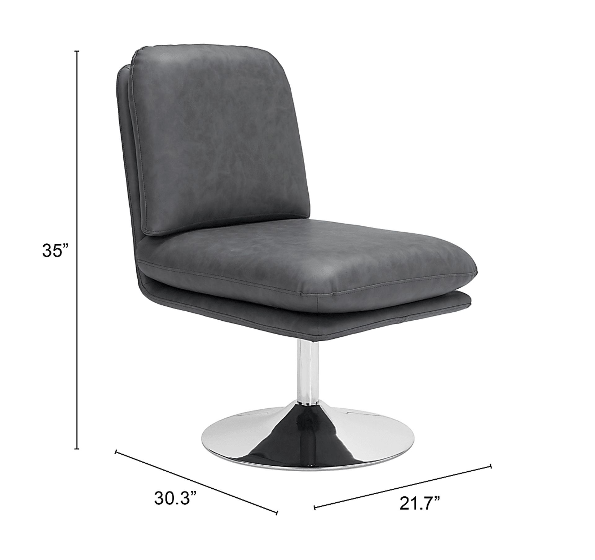 Dannilyn Gray Accent Chair - Image 9
