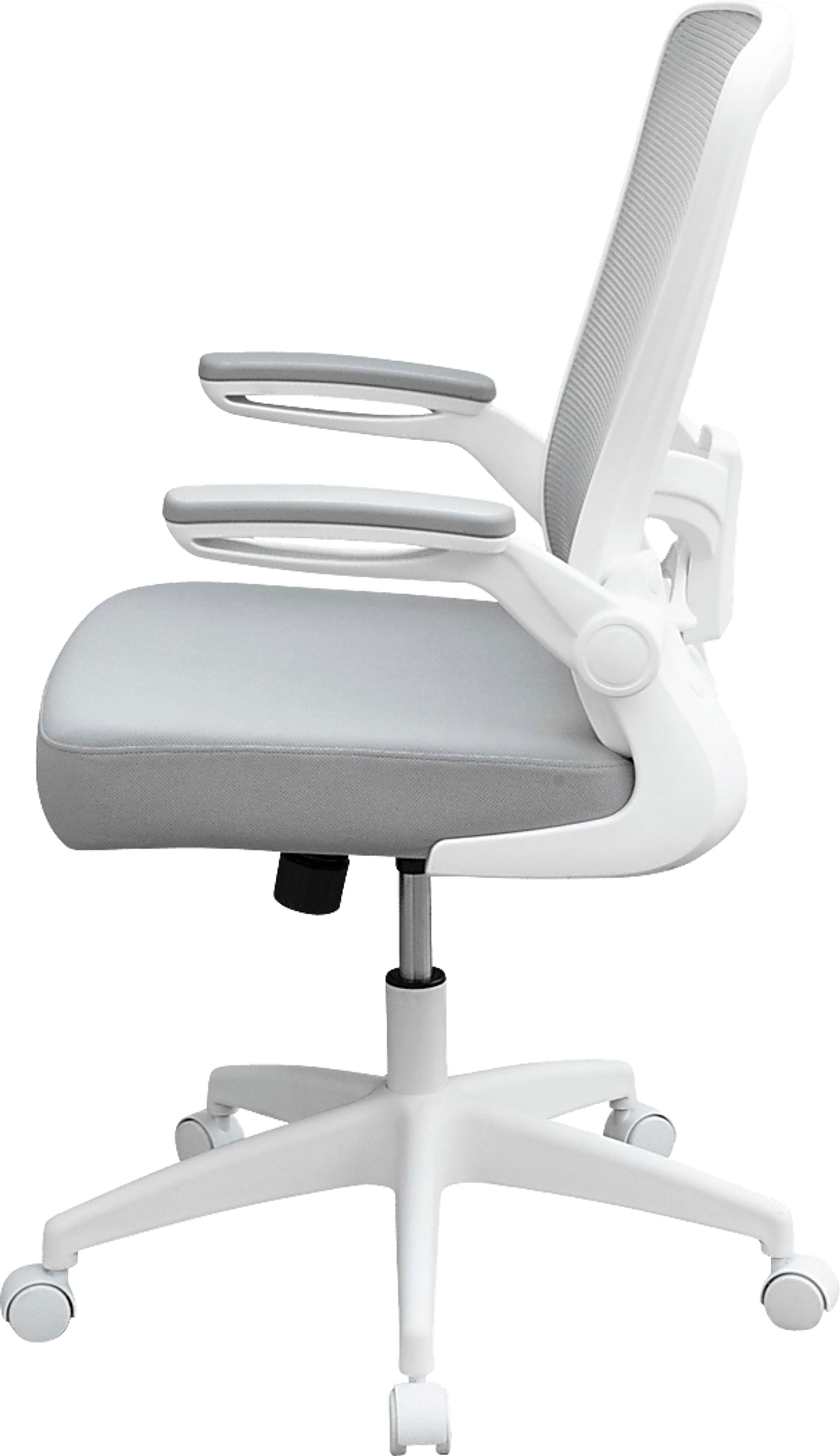Danquah Gray Desk Chair - Image 3