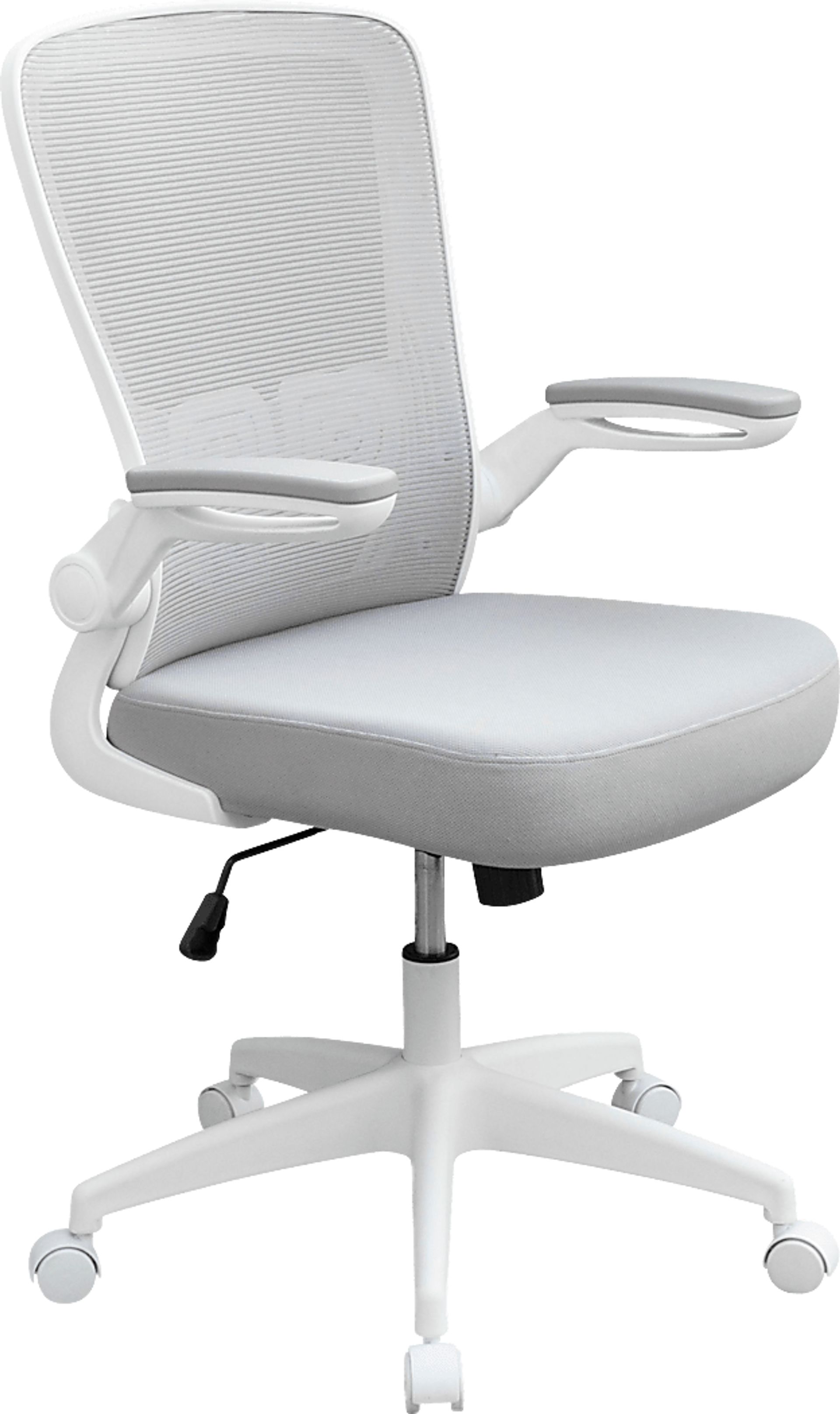 Danquah Gray Desk Chair - Image 1
