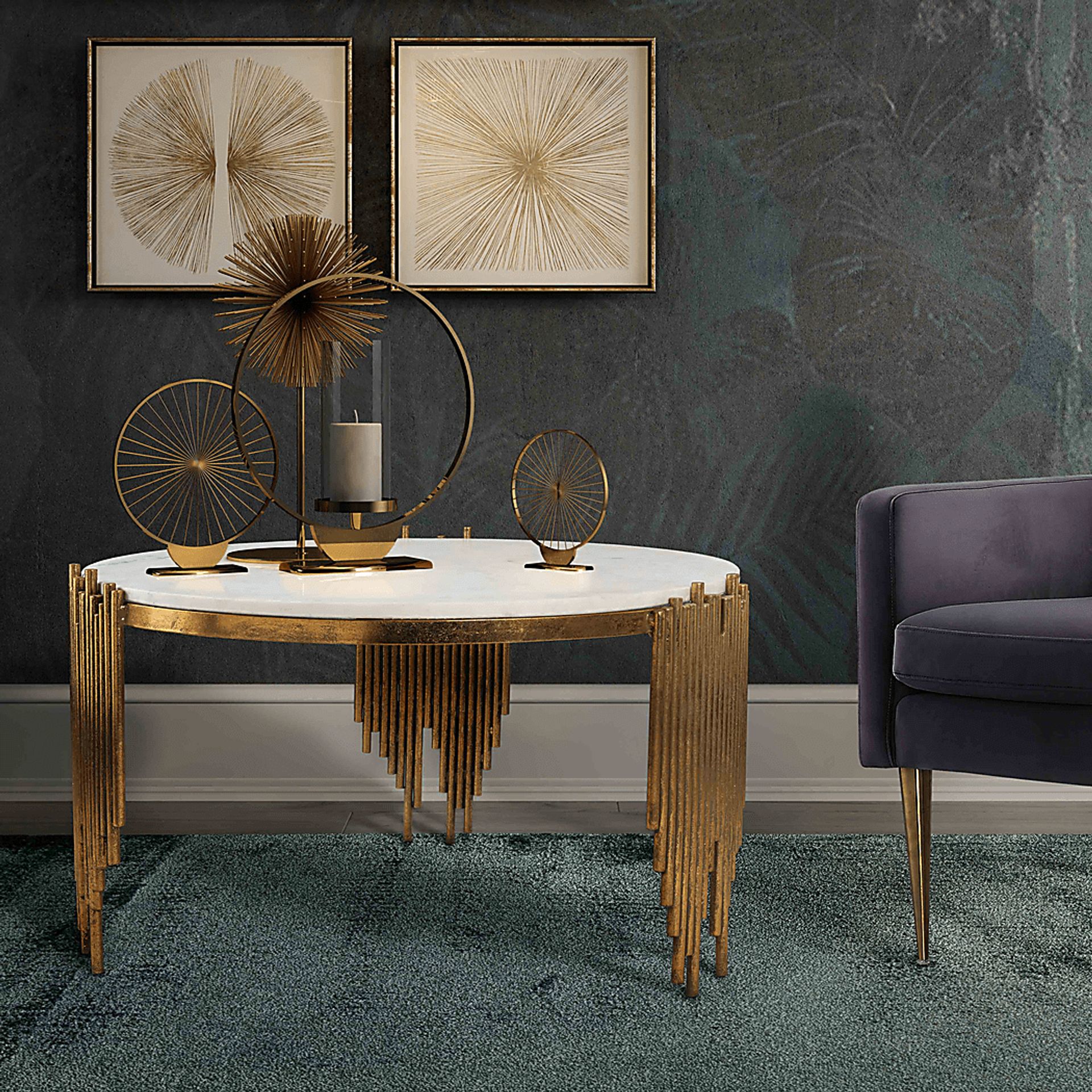Dans White Cocktail Table - Image 4