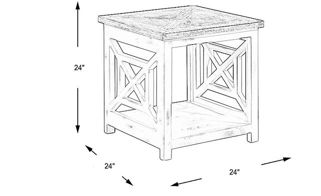 Dimension Image. Please refer to the Dimension Tab on this page for dimension details.