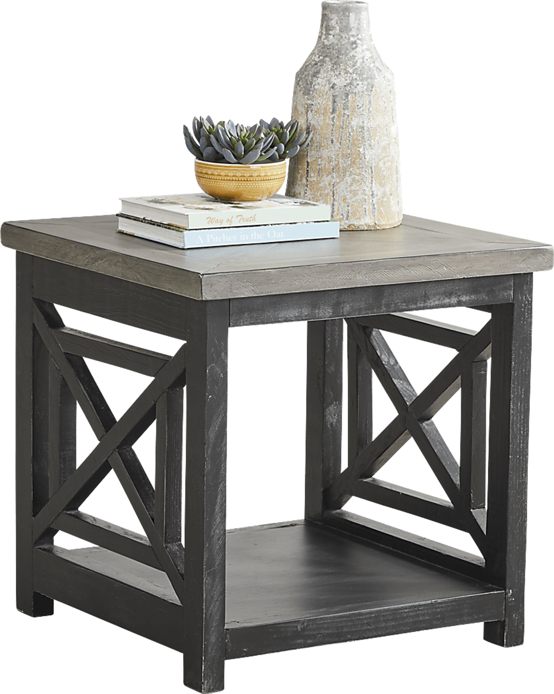 Danusa Black End Table - Image 2