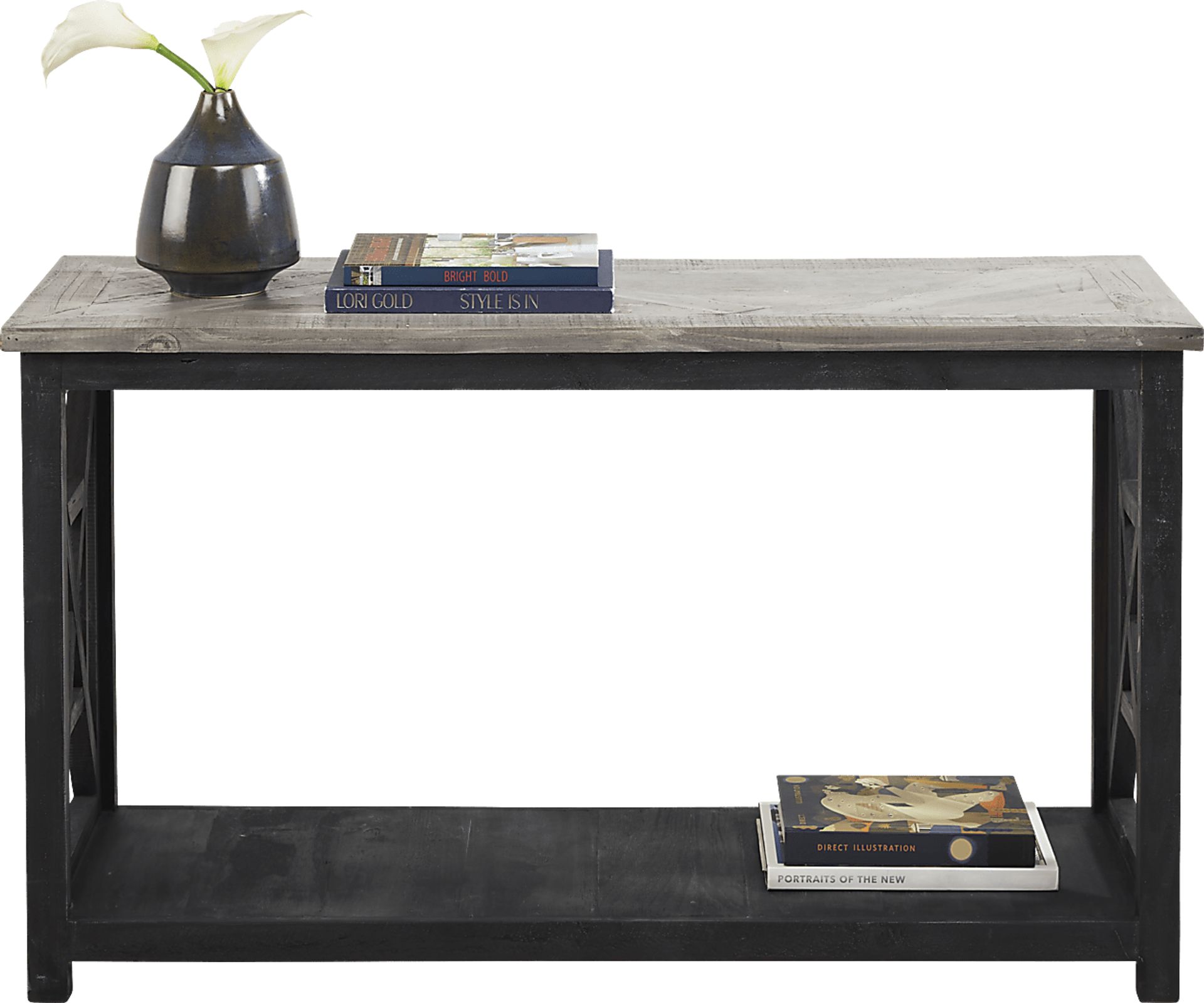 Danusa Black Sofa Table - Image 2