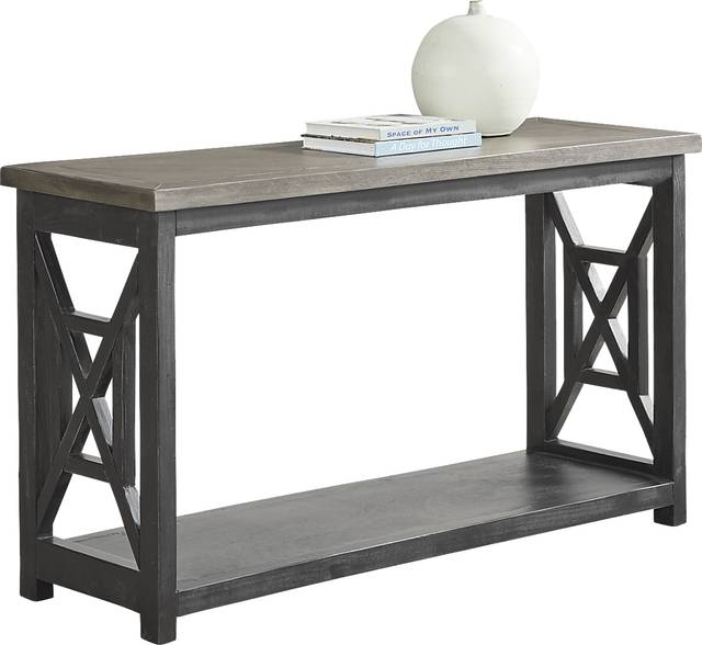 Danusa Black Sofa Table - Thumbnail - Image 2