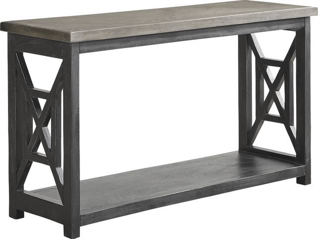 Danusa Black Sofa Table - Thumbnail - Image 1