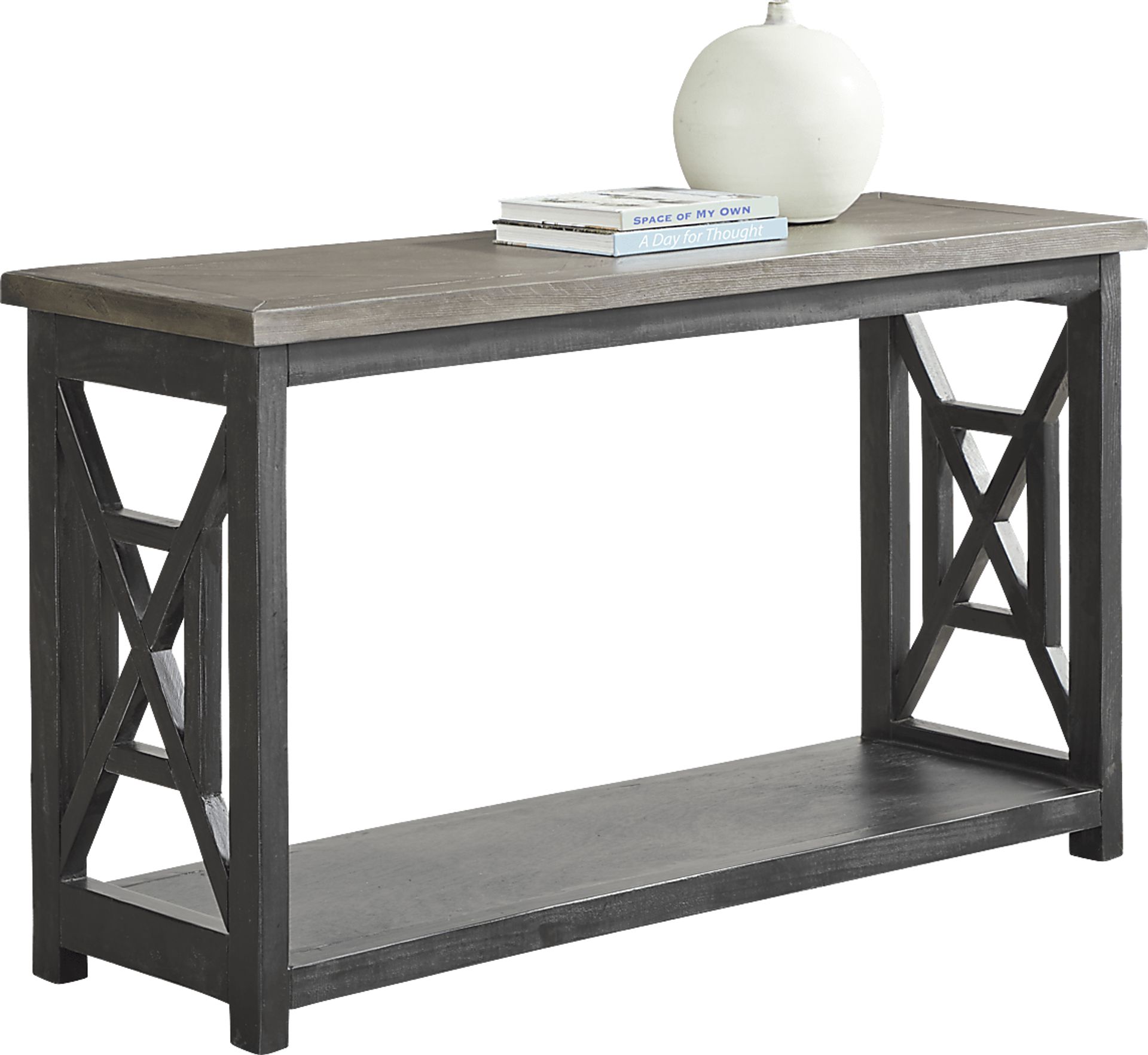 Danusa Black Sofa Table - Image 2