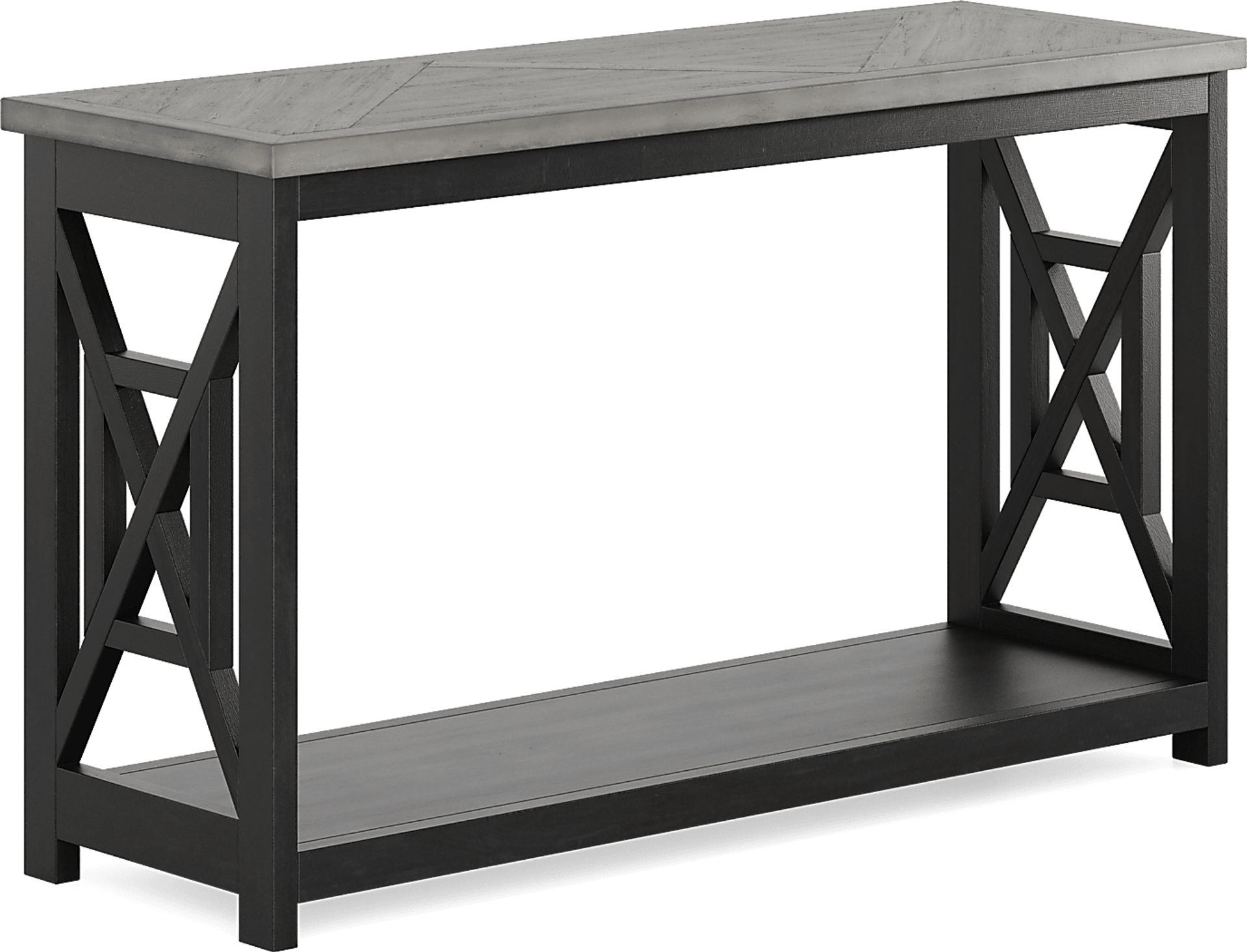 Danusa Black Sofa Table - Image 1