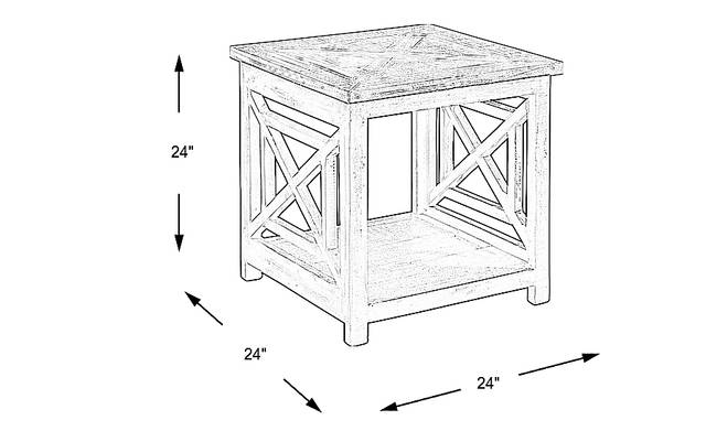 Dimension Image. Please refer to the Dimension Tab on this page for dimension details.