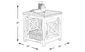Danusa White End Table
