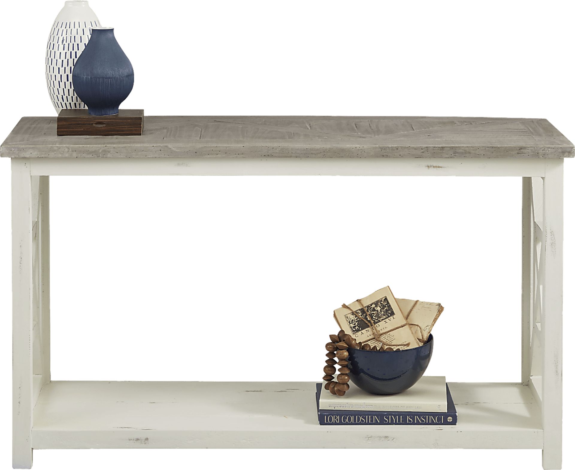 Danusa Gray Sofa Table - Image 2