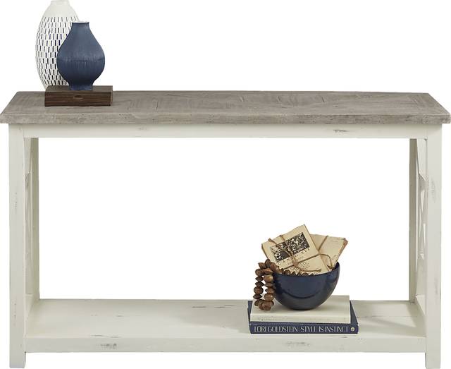 Danusa Gray Sofa Table - Thumbnail - Image 2