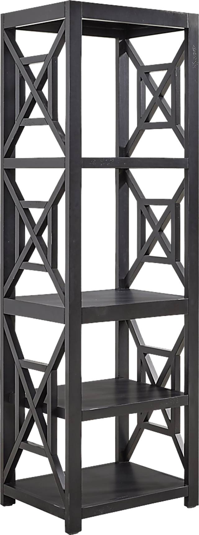 Danusa II Black Bookcase - Thumbnail - Image 2