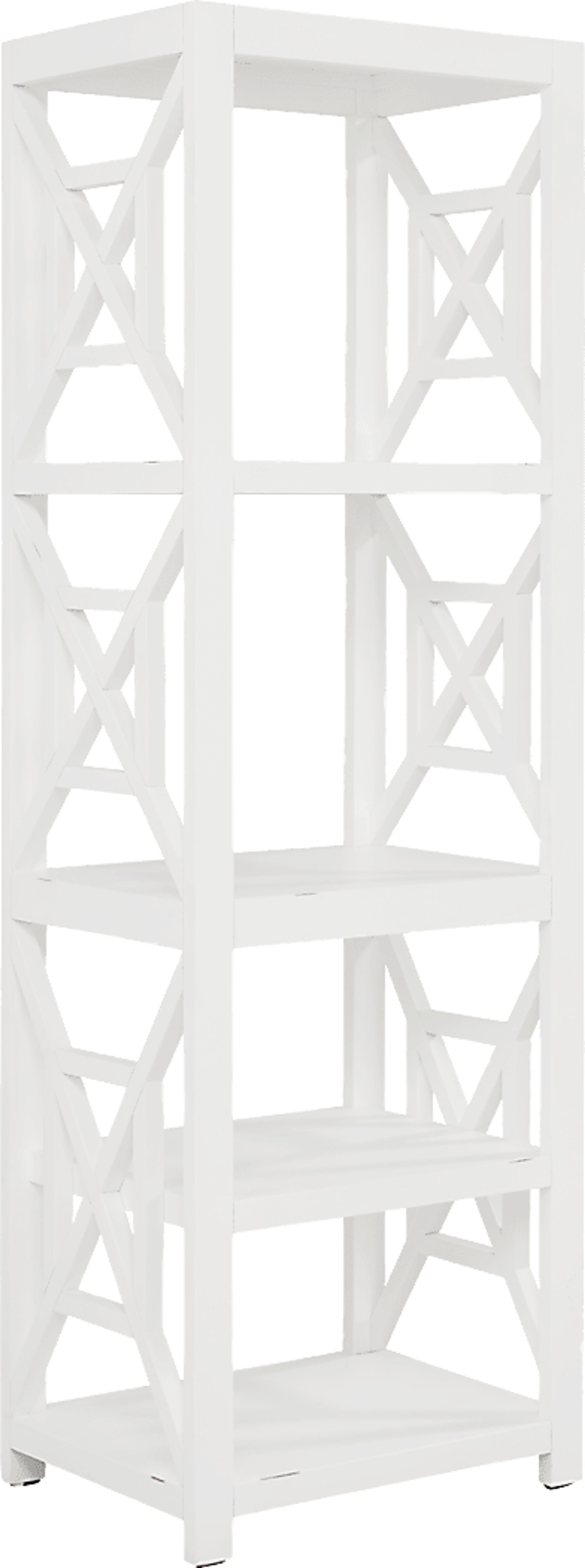 Danusa II White Bookcase - Image 2