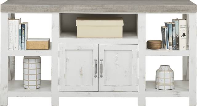 Danusa White 62 in. Console - Thumbnail - Image 2