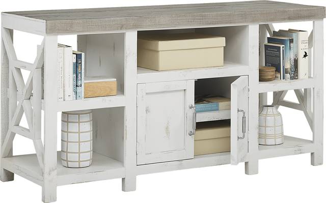 Danusa White 62 in. Console - Thumbnail - Image 3